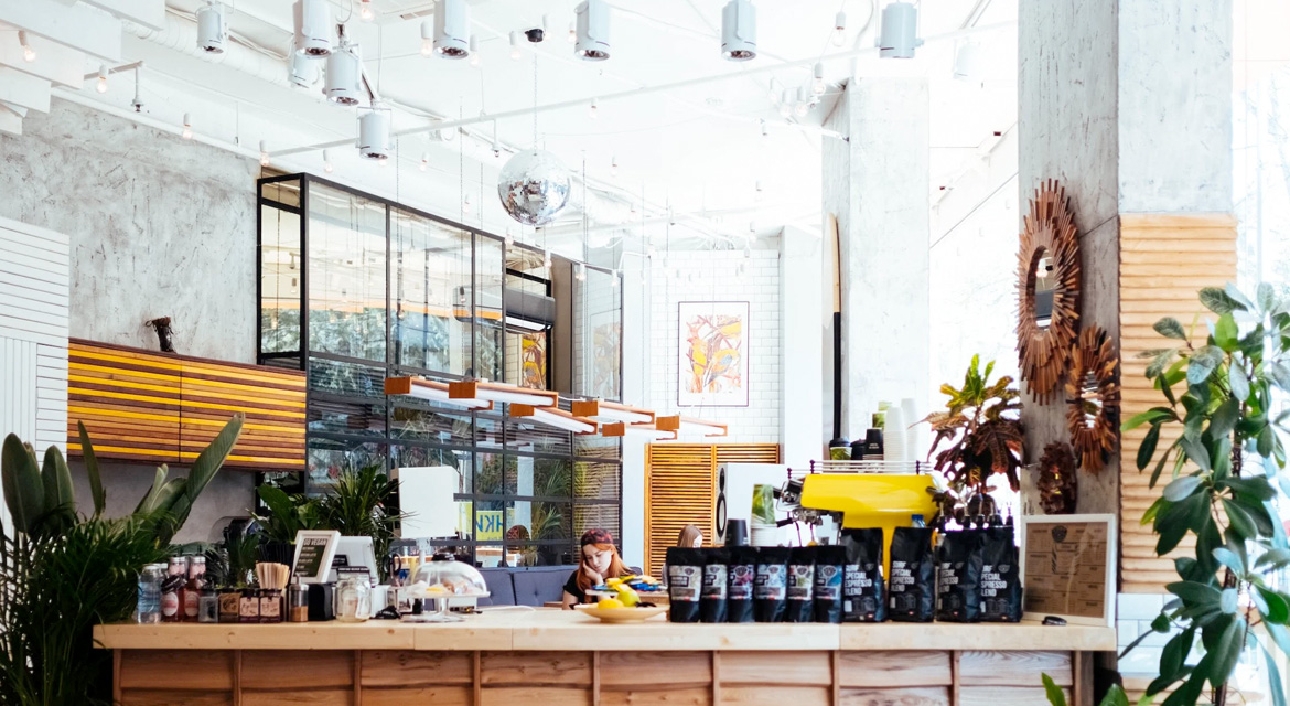 도심 속 스타카페